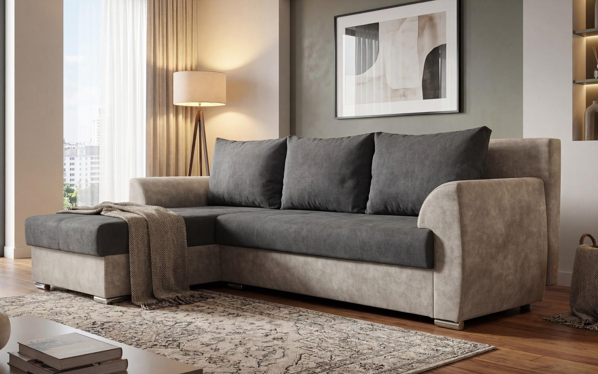 Coltar extensibil Berg, maro + maro deschis  5